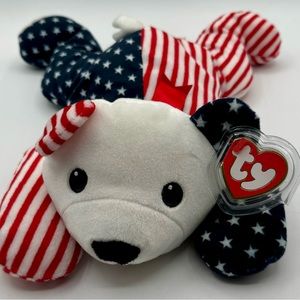 Vintage TY Beanie Baby Pillow‎ Pals Sparkler 1999 Plush Mint Tag in Protector